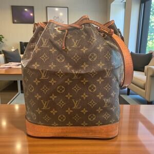 Auth Louis Vuitton Noe Monogram Shoulder Bag W/dust bag